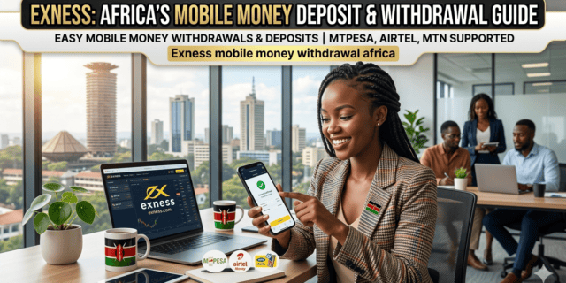 Exness mobile money withdrawal africa step by step guide