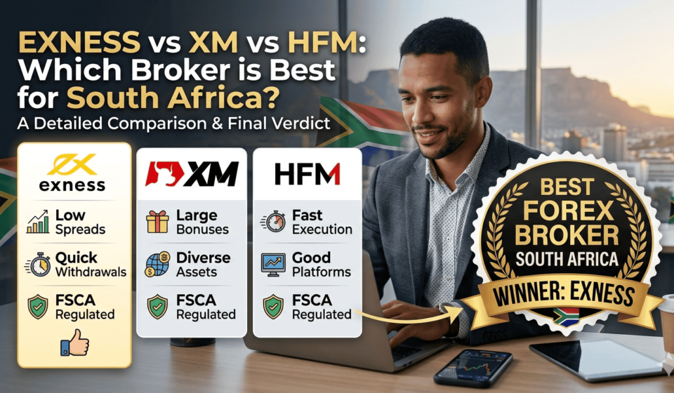 Best forex broker in South Africa comparison Exness XM HFM
